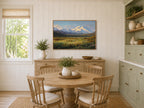 Denali National Park Spring Wall Art | Alaska Mountain Landscape Painting