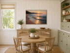 Lake Superior Summer Sunset Wall Art | Minnesota Coastal Landscape Painting