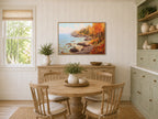 Lake Superior Fall Wall Art | Minnesota Fall Foliage Landscape Painting
