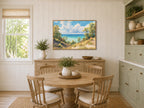 Lake Michigan Summer Wall Art | Midwest Sand Dune Landscape Painting