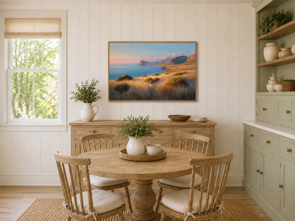 Channel Islands National Park Fall Sunrise Wall Art | California Coastal Landscape Painting