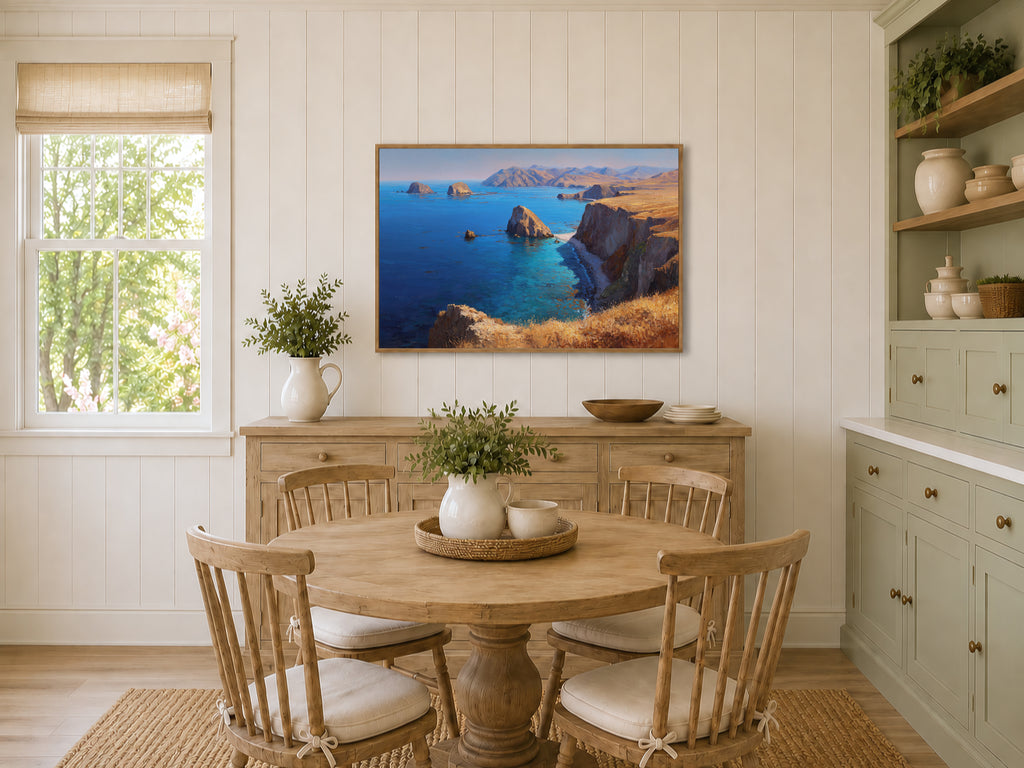 Channel Islands National Park Fall Wall Art | California Coastal Landscape Painting