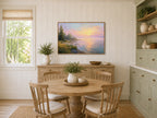 Lake Superior Summer Sunrise Wall Art | Minnesota Lakeside Landscape Painting