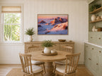 Badlands National Park Winter Sunset Wall Art | South Dakota Landscape Painting