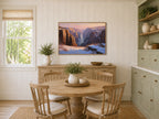 Black Canyon of the Gunnison National Park Winter Sunset Wall Art | Colorado Landscape Painting