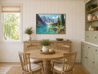 Moraine Lake Summer Wall Art | Banff National Park Canada Landscape Painting
