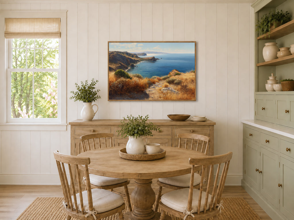 Channel Islands National Park Summer Wall Art | California Coastal Landscape Painting
