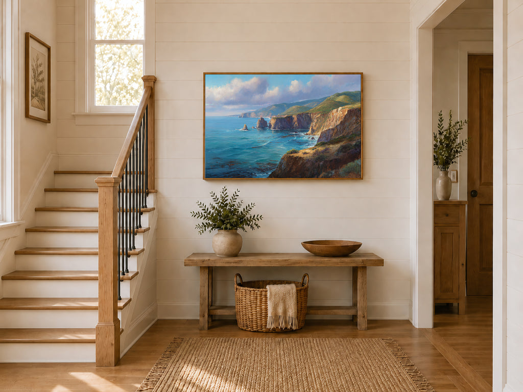 Channel Islands National Park Winter Wall Art | California Coastal Landscape Painting