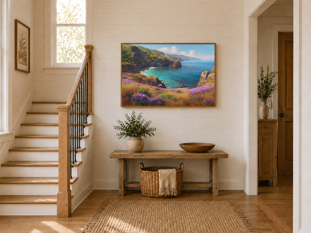 Channel Islands National Park Spring Wall Art | California Coastal Landscape Painting