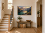 Colchuck Lake Summer Sunset Wall Art | Washington Landscape Painting