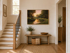 Cuyahoga Valley National Park Summer Sunset Wall Art | Ohio River Landscape Painting