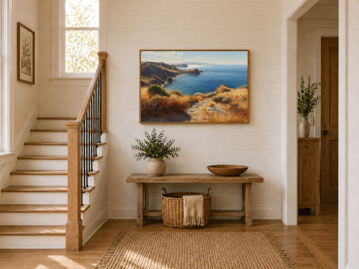 Channel Islands National Park Summer Wall Art | California Coastal Landscape Painting
