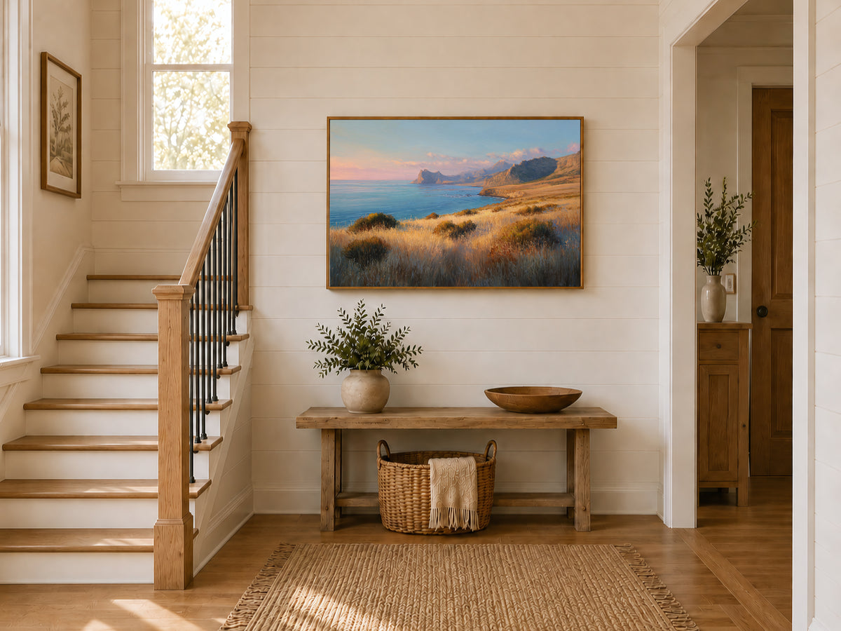 Channel Islands National Park Fall Sunrise Wall Art | California Coastal Landscape Painting