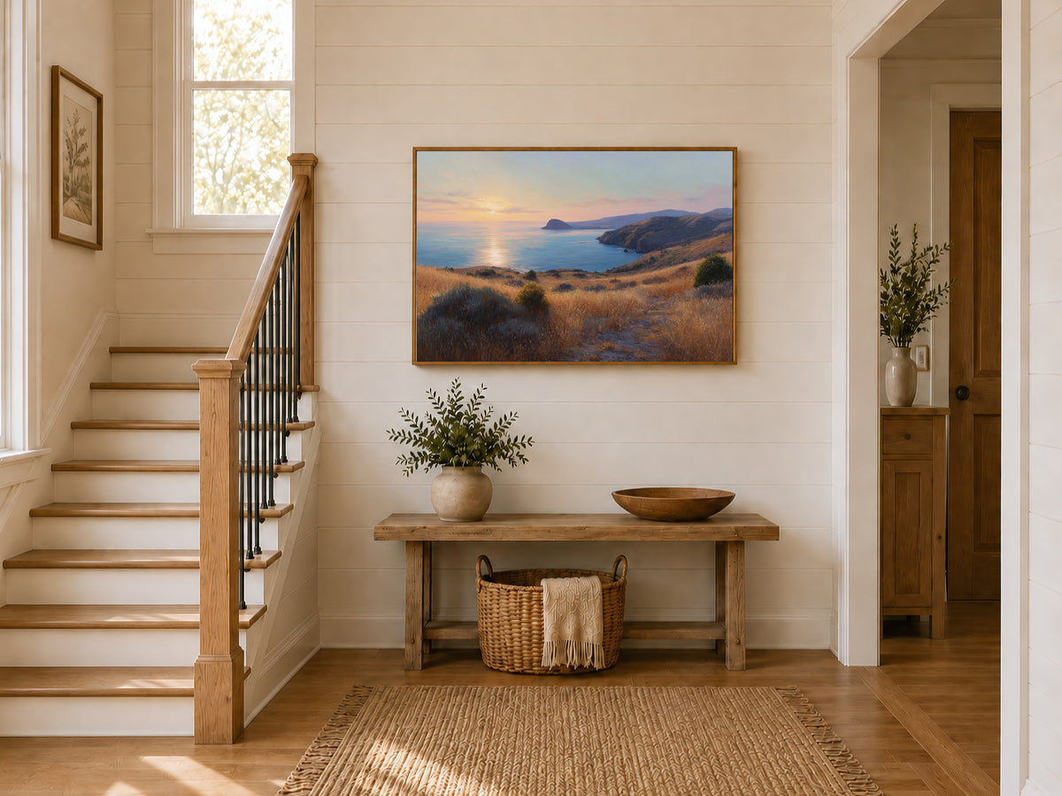 Channel Islands National Park Summer Sunrise Wall Art | California Coastal Landscape Painting