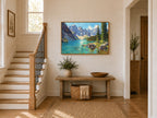 Moraine Lake Summer Wall Art | Banff National Park Canada Landscape Painting