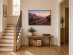 Sedona Summer Sunset Wall Art | Arizona Red Rock Landscape Painting