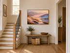 Harding Icefield Spring Sunset Wall Art | Kenai Fjords National Park Alaska Landscape Painting