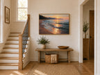 Lake Superior Summer Sunset Wall Art | Minnesota Coastal Landscape Painting