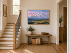 Denali National Park Spring Sunrise Wall Art | Alaska Mountain Landscape Painting