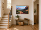 Sedona Summer Wall Art | Arizona Red Rock Landscape Painting