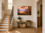Niagara Falls Fall Sunset Wall Art | Canada New York Landscape Painting