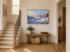Badlands National Park Winter Wall Art | South Dakota Landscape Painting