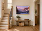 Sedona Winter Sunset Wall Art | Arizona Red Rock Landscape Painting