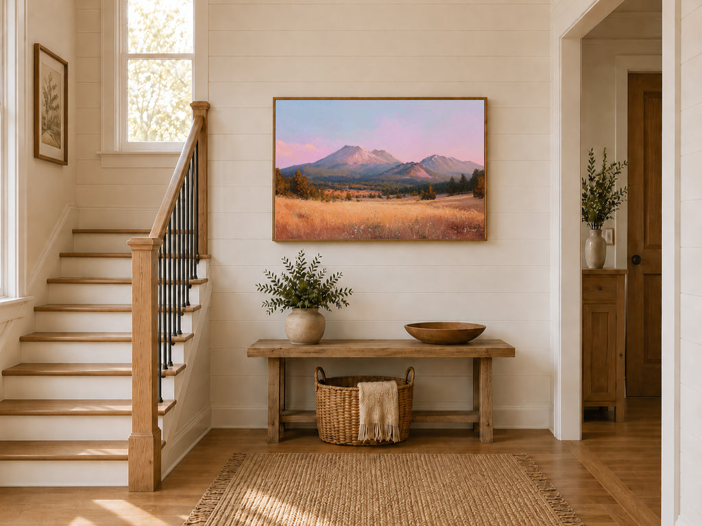 Lassen Volcanic National Park Summer Sunrise Wall Art | California Landscape Painting