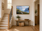 Harding Icefield Spring Wall Art | Kenai Fjords National Park Alaska Landscape Painting