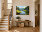 Cuyahoga Valley National Park Summer Wall Art | Ohio River Landscape Painting
