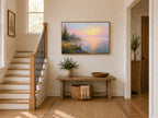 Lake Superior Summer Sunrise Wall Art | Minnesota Lakeside Landscape Painting