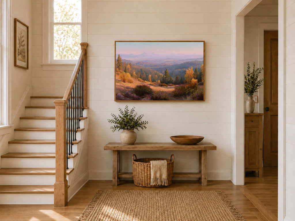 Lassen Volcanic National Park Fall Sunrise Wall Art | California Landscape Painting
