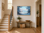 Lake Superior Winter Wall Art | Minnesota Lakeside Landscape Painting