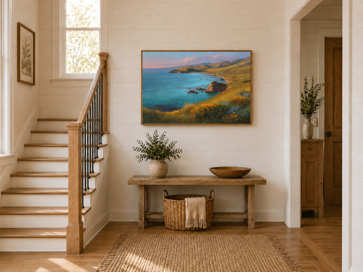 Channel Islands National Park Spring Sunrise Wall Art | California Coastal Landscape Painting