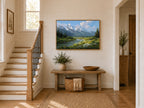 Grand Teton National Park Spring Wall Art | Wyoming Mountain Landscape Painting
