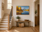 Oxbow Bend Fall Wall Art | Grand Teton National Park Wyoming Landscape Painting