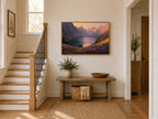 Colchuck Lake Spring Sunset Wall Art | Washington Landscape Painting