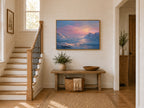 Harding Icefield Winter Sunset Wall Art | Kenai Fjords National Park Alaska Landscape Painting