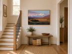 Denali National Park Spring Sunset Wall Art | Alaska Mountain Landscape Painting
