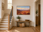 Denali National Park Fall Sunrise Wall Art | Alaska Mountain Landscape Painting