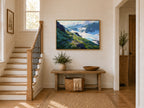 Harding Icefield Summer Wall Art | Kenai Fjords National Park Alaska Landscape Painting